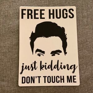 Schitt’s Creek Free Hugs David Rose Magnet